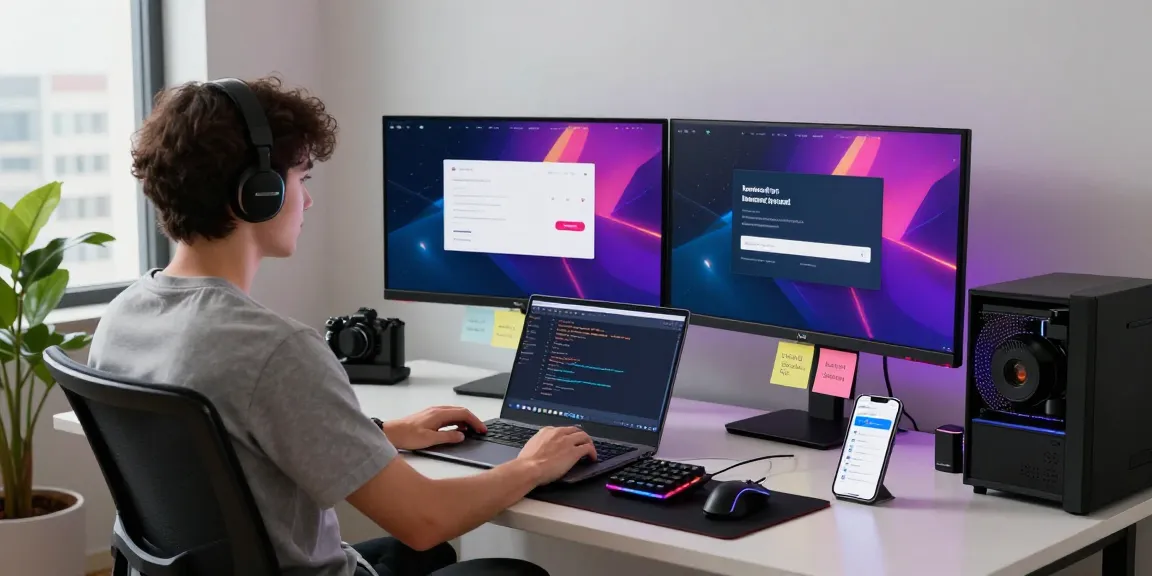 Engaging coloksgp login interface in a modern workspace with vibrant visuals.